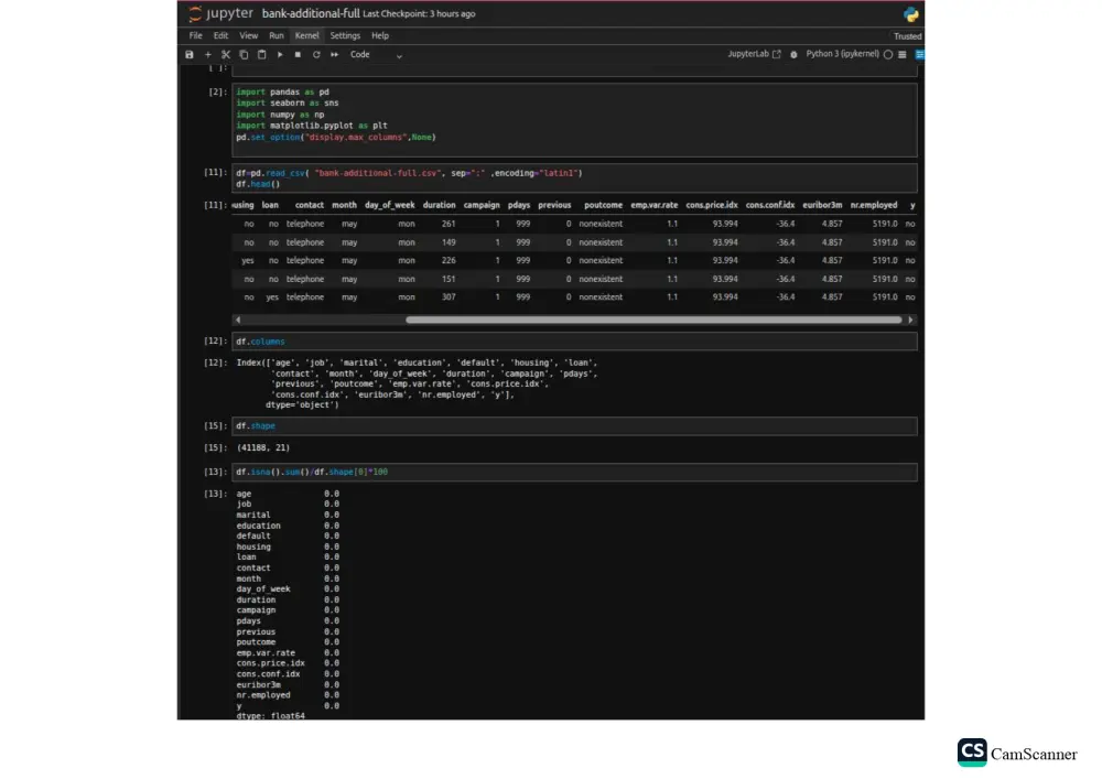 تحليل البيانات وبناء نماذج تعلم الآلة (Machine Learning) باستخدام بايثون