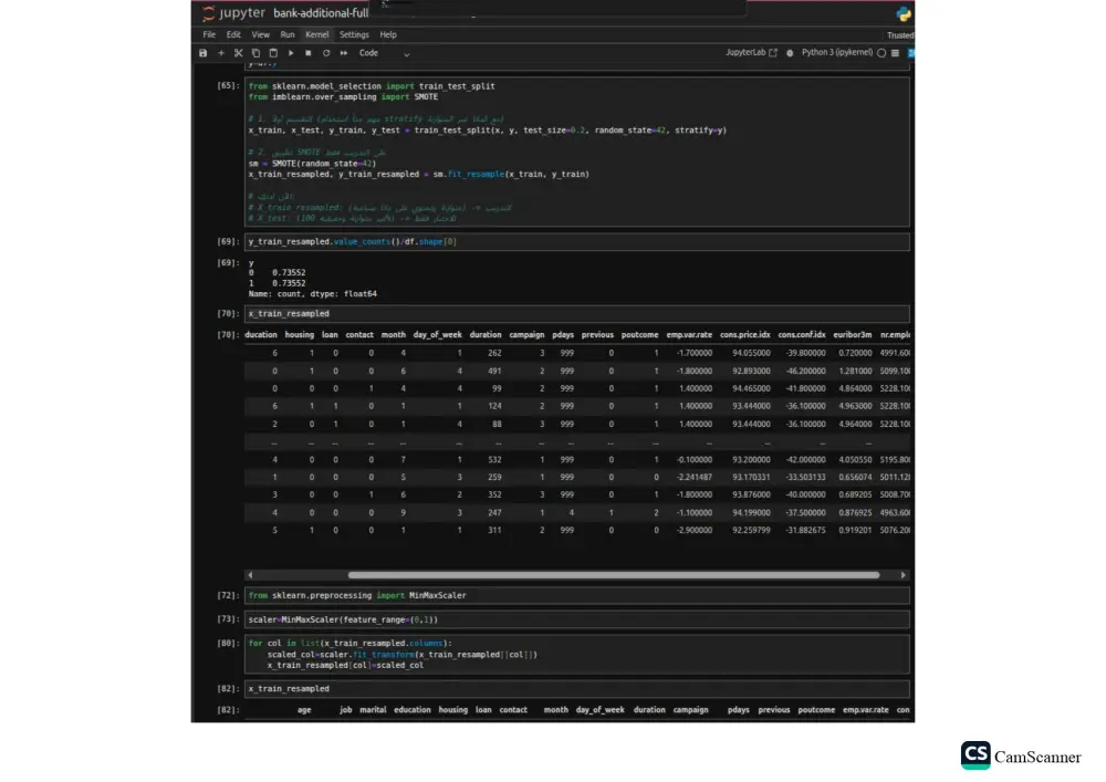 تحليل البيانات وبناء نماذج تعلم الآلة (Machine Learning) باستخدام بايثون