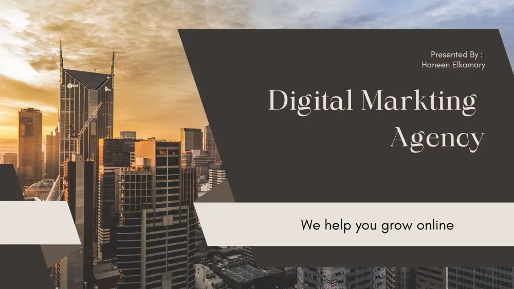 تصميم عرض تقديمي احترافي باستخدام Canva