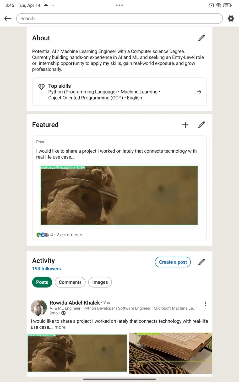 بناء وتطوير بروفايل لينكدان LinkedIn احترافي