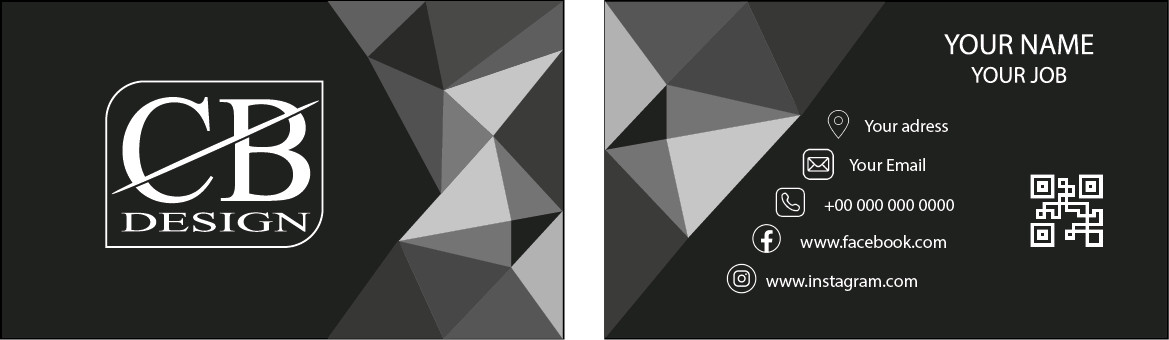 تصميم بطاقة أعمال عصرية
