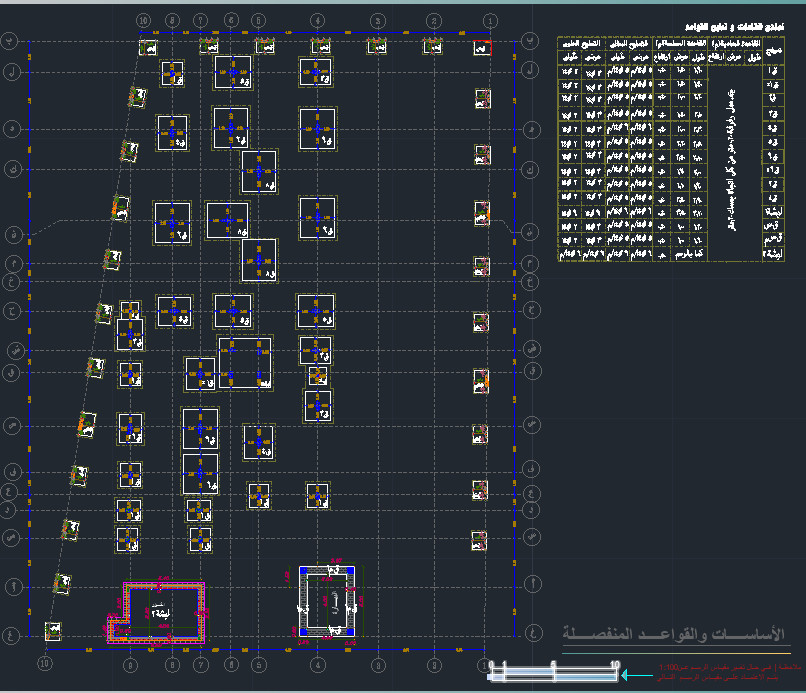 مراجعة التصاميم الانشائية ودراسة الجدوى واقتراح حلول بديلة للتوفير والامان