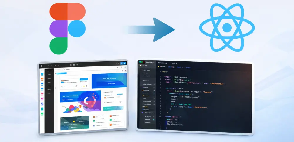 تحويل تصميم Figma إلى كود React احترافي