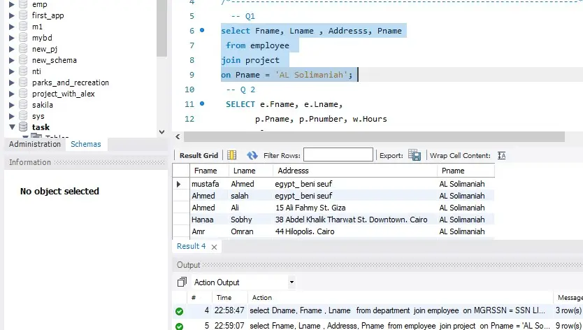 سأقوم بكتابة وتحليل استعلامات SQL احترافية لمشاريع تحليل البيانات