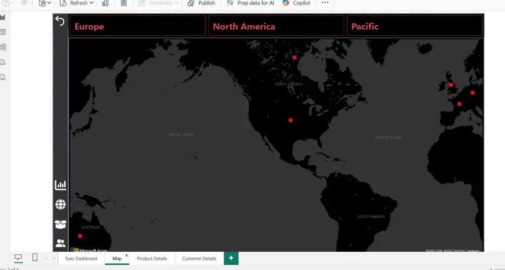 إنشاء داشبورد تفاعلي لعرض وتحليل البيانات باستخدام Power BI