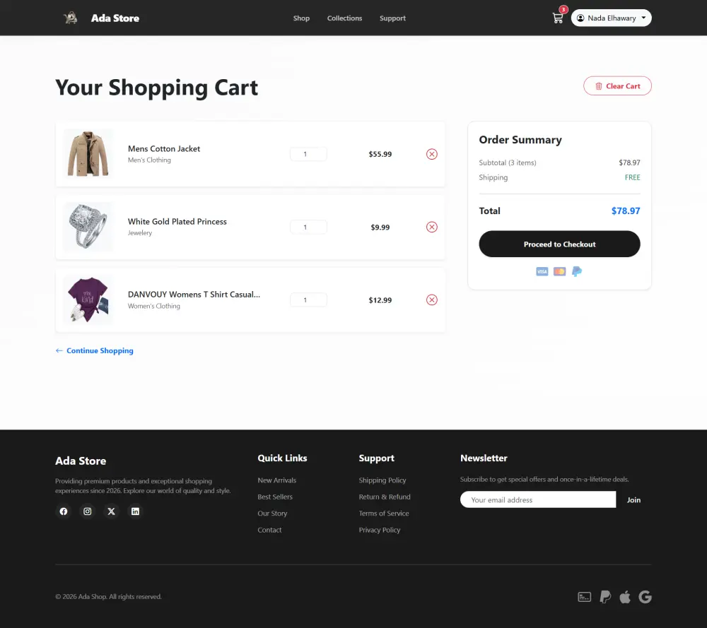 إنشاء مواقع ويب احترافية (Landing Page / Dashboard / Web App) باستخدام Angular + Node.js بأداء سريع وتصميم عصري.