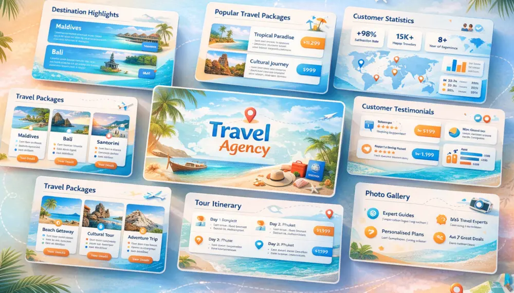 تصميم عرض تقديمي احترافي PowerPoint أو PDF بتصميم عصري