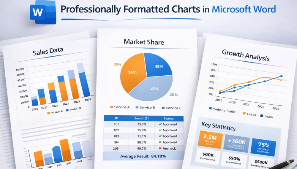 تنسيق ملفات Word والأبحاث الجامعية بشكل احترافي