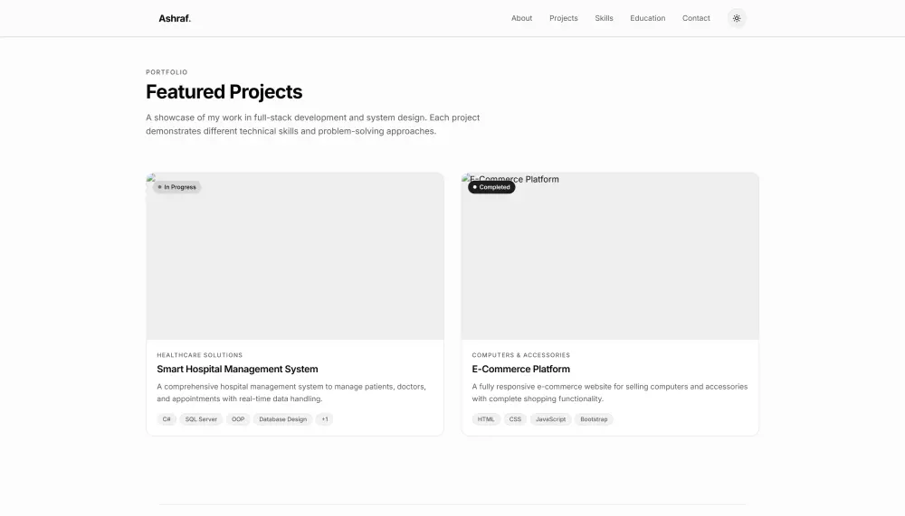 يمكنني ان انفذ لك موقع شخصي احترافي من 5 صفحات، متجاوب وسريع، لعرض أعمالك وتسويق مهاراتك، مع ملفات منظمة وسهلة التعديل.