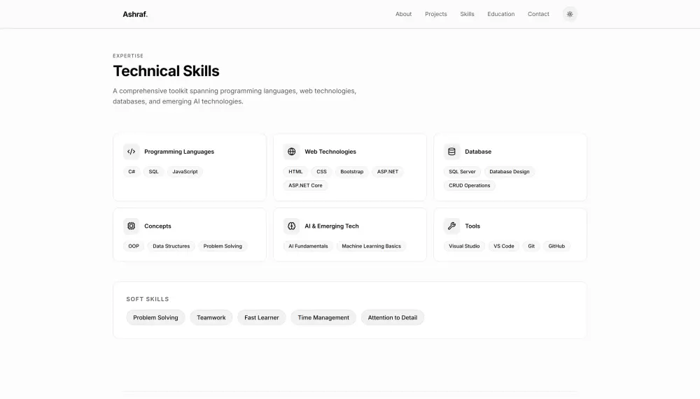 يمكنني ان انفذ لك موقع شخصي احترافي من 5 صفحات، متجاوب وسريع، لعرض أعمالك وتسويق مهاراتك، مع ملفات منظمة وسهلة التعديل.