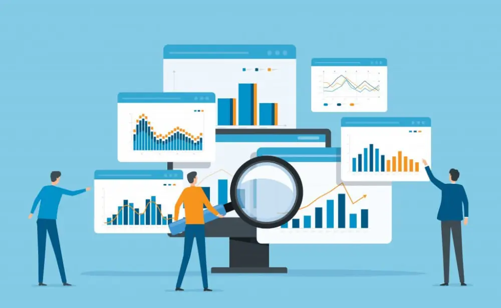 تطوير صفحة تتبع وتحليل البيانات Data Analytics