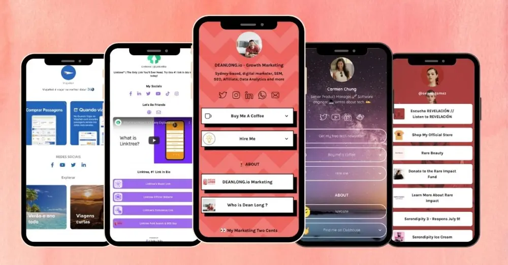 تصميم Bio Link مميز يعكس هويتك باحترافية