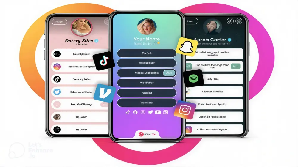 تصميم Bio Link مميز يعكس هويتك باحترافية