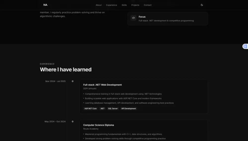 إنشاء موقع إلكتروني