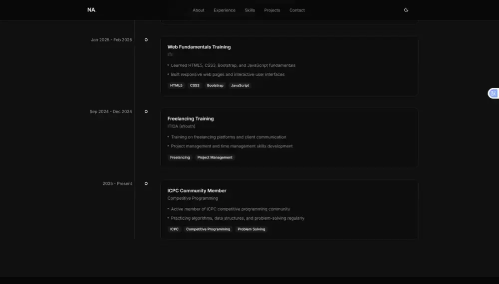 إنشاء موقع إلكتروني