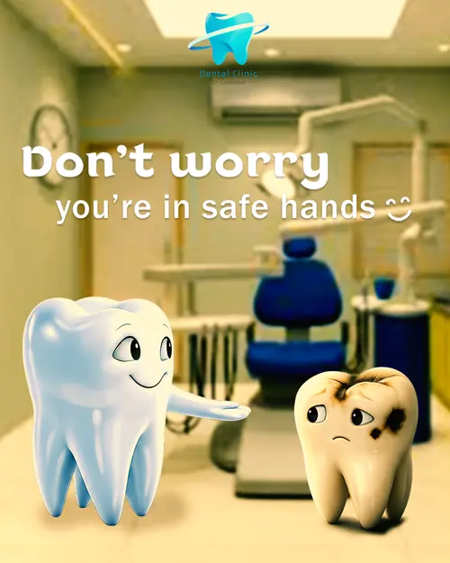 تصميم بانر عيادة أسنان