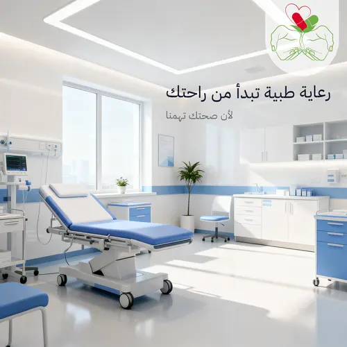 تصميم ديزاين لعيادة طبية