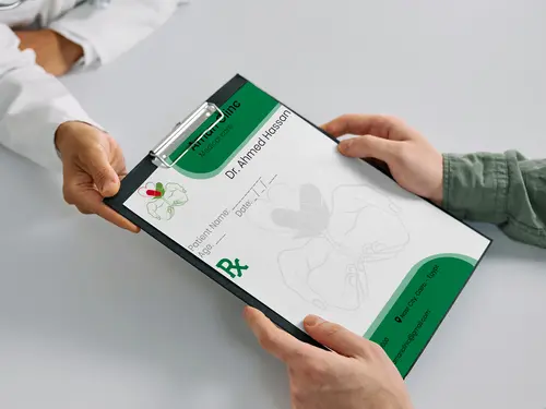 تصميم ديزاين لعيادة طبية