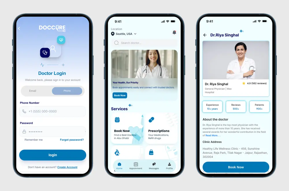 تصميم واجهات تطبيق موبايل (Mobile App UI) احترافية باستخدام Figma