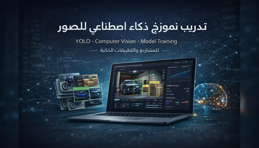 سأقوم بتدريب نموذج ذكاء اصطناعي للصور باستخدام YOLO