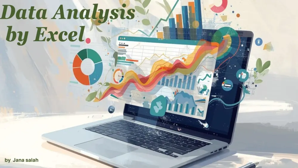 تحليل البيانات باحترافية وتصميم تقارير تفاعلية عبر Excel.