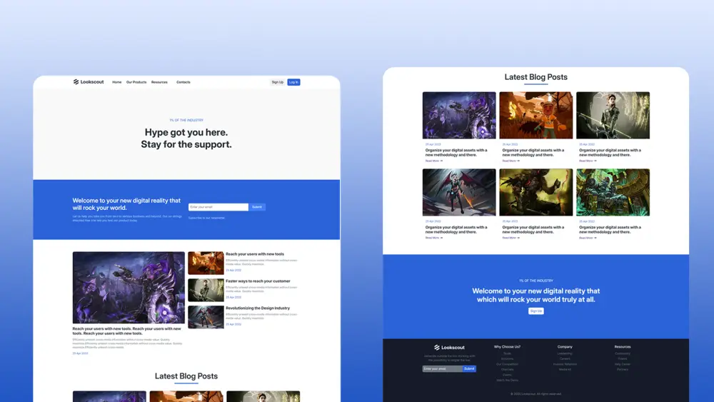تصميم صفحة هبوط احترافية ترفع معدل التحويل لمشروعك