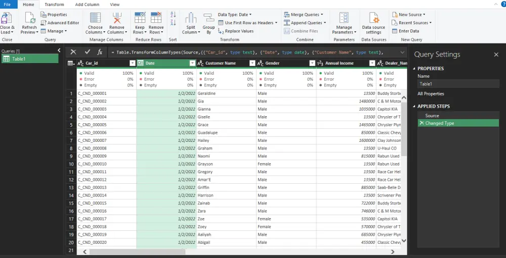 تنظيف البيانات ومعالجتها باستخدام اكسيل