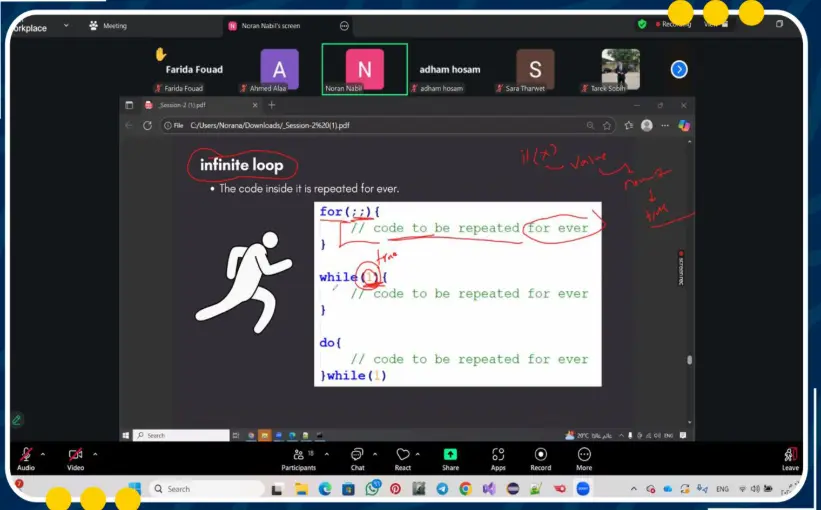 شرح أساسيات Python للمبتدئين (جلسة أونلاين)