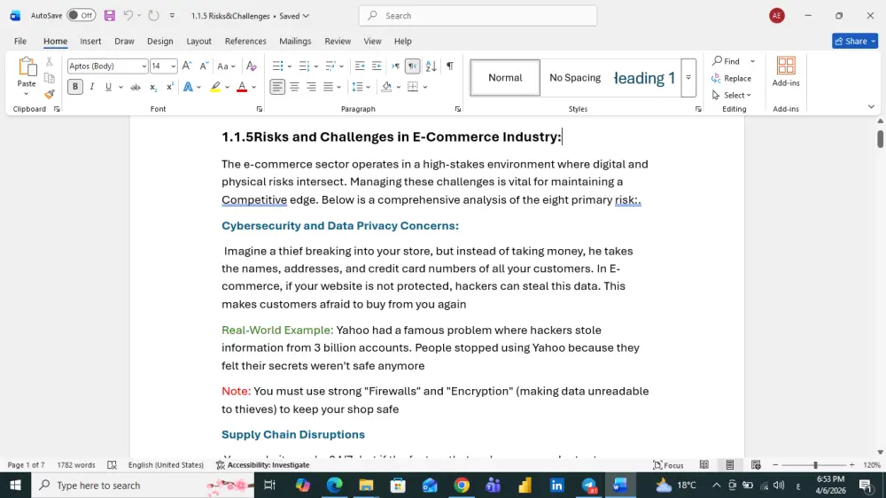 ادخال وتنسيق البيانات بدقه واحترافيه علي excel و word