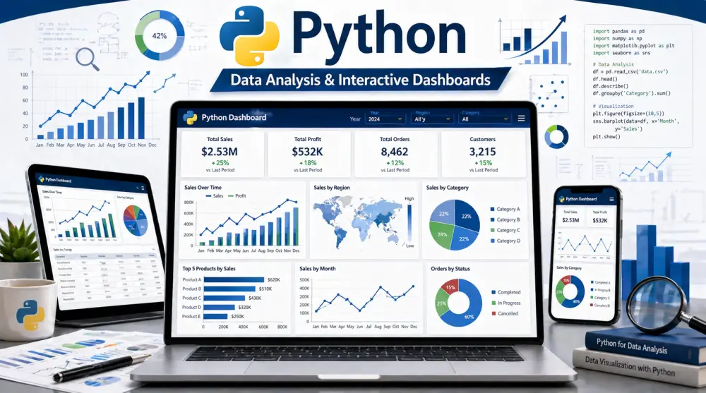 تحليل البيانات باستخدام بايثون(python)