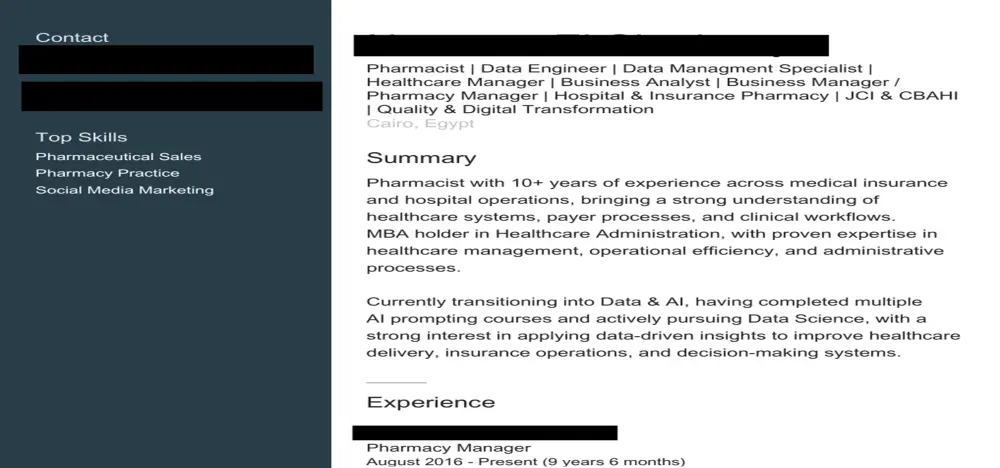 تصميم وتطوير سيرتك الذاتية CV بمنظور هندسي وتقني متطور