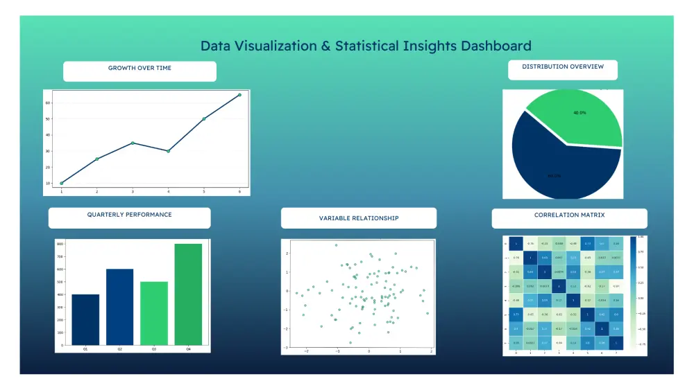 تحليل البيانات واستخراج الإحصائيات باستخدام Python (matplotlib ,numpy ,pandas)