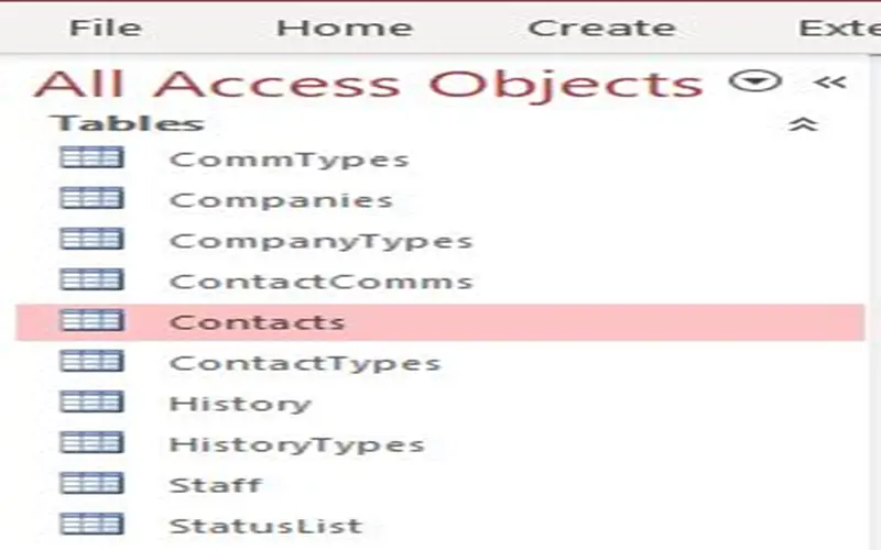إنشاء قواعد بيانات احترافية باستخدام Access