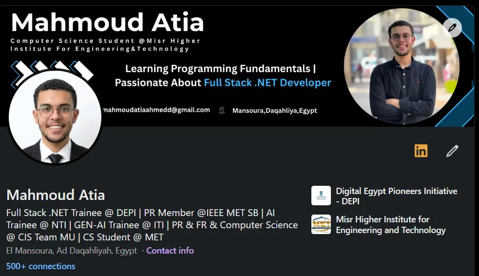 تحسين وتطوير حساب LinkedIn احترافي وشامل للبحث عن عمل