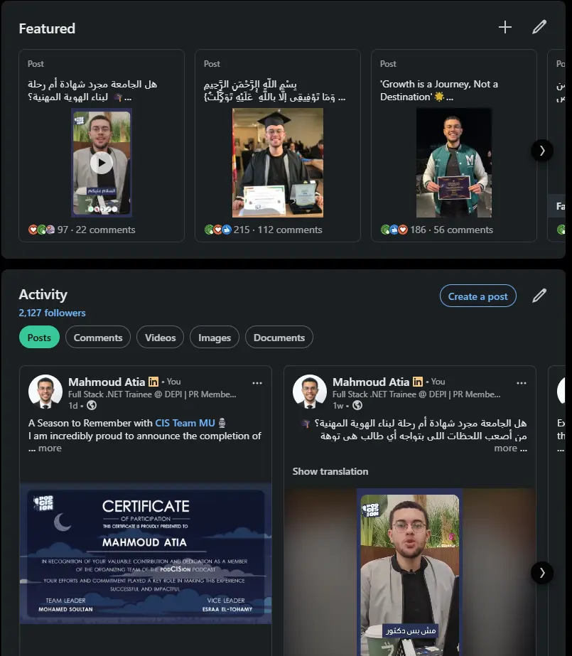 تحسين وتطوير حساب LinkedIn احترافي وشامل للبحث عن عمل