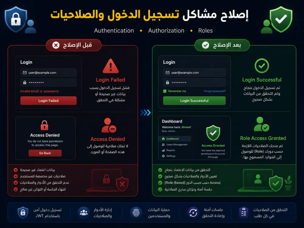 اصلاح أخطاء ومشاكل تطبيقات ASP.NET Core MVC