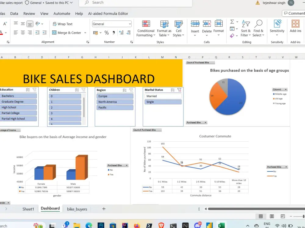 تحليل البيانات باستخدام excel