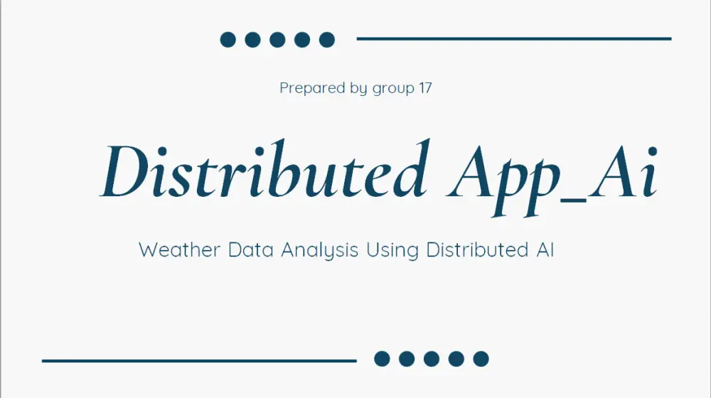 💡 تطوير أنظمة ذكاء اصطناعي موزعة (Distributed AI Systems) باحترافية