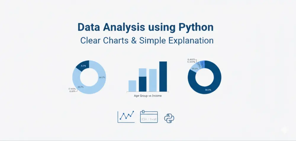 تحليل بيانات بسيط باستخدام Python مع رسومات و شرح واضح