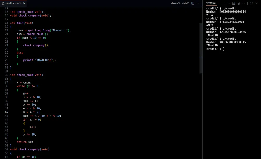 أكتب لك برامج وخوارزميات بلغة C بكود نظيف ومنظم