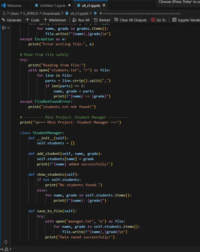 تعلم Python بسهولة و تطبيقات عملية ومشاريع حقيقية