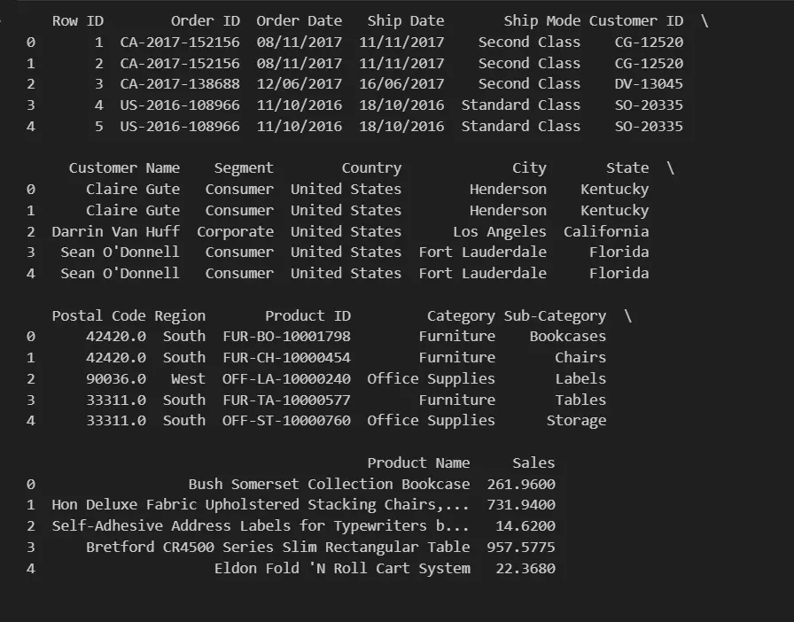 تنظيف و معالجة البيانات Data preprocessing