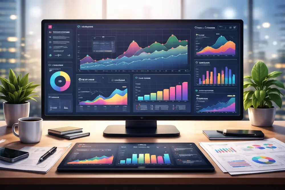 تصميم لوحات معلومات تفاعلية Dashboards