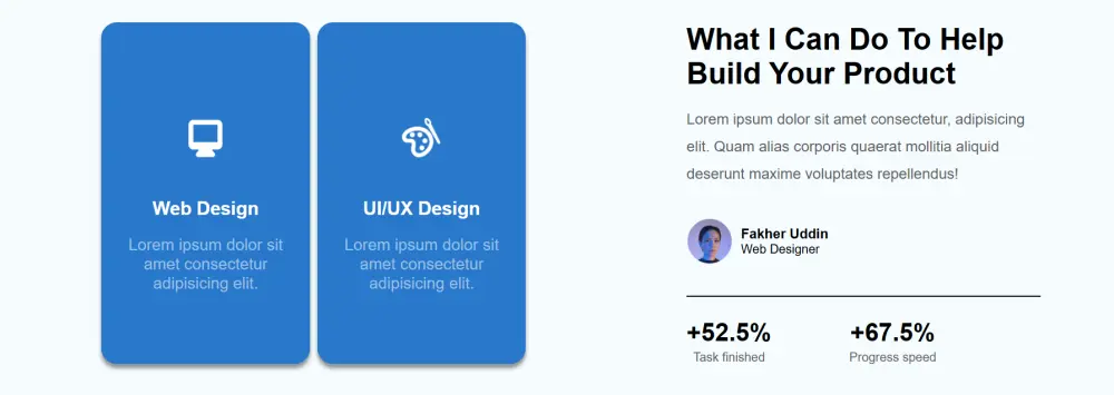 تحويل تصميم figma إلى صفحة ويب