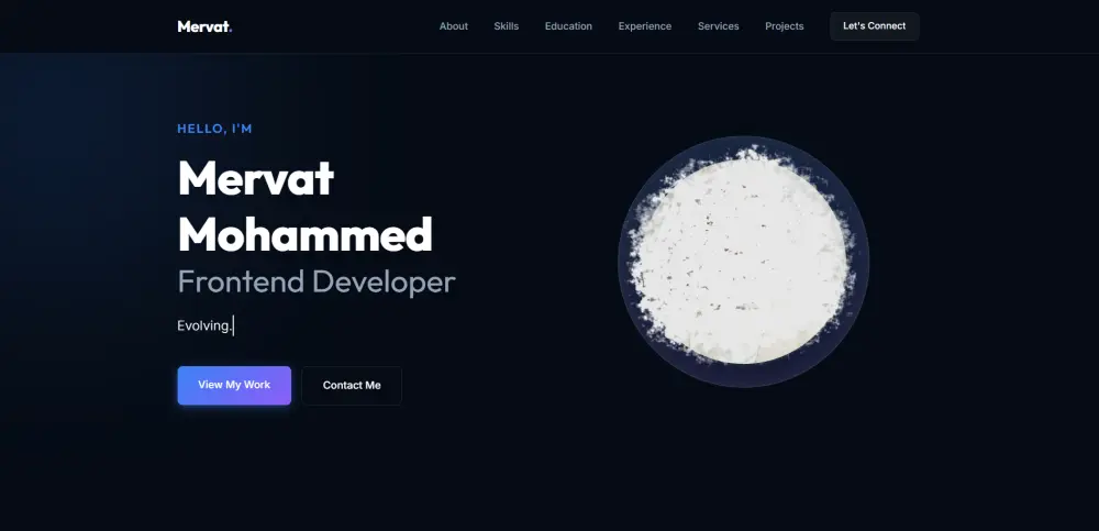 تصميم بورتفوليو شخصي احترافي يبرز مهاراتك ويجعل أعمالك تتألق