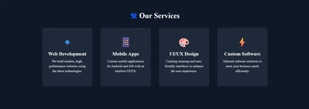 تصميم وتطوير Landing Page حديثة باستخدام HTML CSS JavaScript