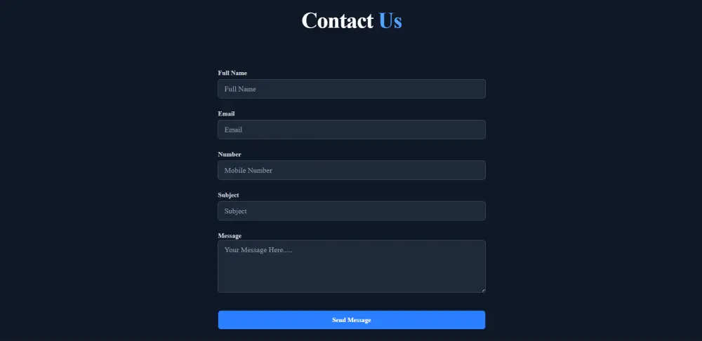تصميم وتطوير Landing Page حديثة باستخدام HTML CSS JavaScript