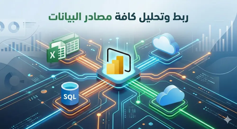 تصميم Dashboard احترافي في Power BI