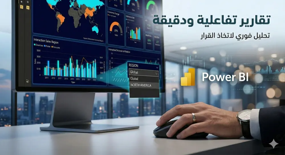 تصميم Dashboard احترافي في Power BI