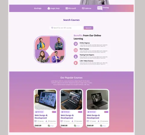 تصميم Landing Page احترافية ومتجاوبة لعرض خدماتك أو منتجك